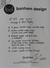 Load image into Gallery viewer, New Bonham Design Bigsby Tribute Birdseye Maple w/Lollar Charlie Christian Pickups #89 (PDX)