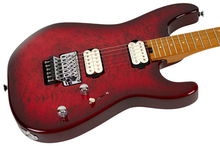 Load image into Gallery viewer, New Charvel Pro-Mod Plus San Dimas Style 1 HH Floyd Rose SD1Q w/Caramelized Maple Neck Sangria Burst #MC25000602 (PDX)