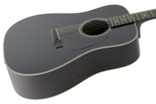 Load image into Gallery viewer, New Collings Custom D2H Jet Black Herringbone Trimmed Top w/Pearloid Headstock and Engraved Fingerboard Inlays #36236 (PDX)