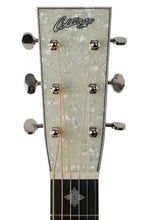 Load image into Gallery viewer, New Collings Custom D2H Jet Black Herringbone Trimmed Top w/Pearloid Headstock and Engraved Fingerboard Inlays #36236 (PDX)