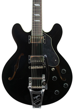 Load image into Gallery viewer, New Collings I-30 LC Jet Black Top & Natural Flame Maple Body w/Ron Ellis Humbuckers #I30LC25844 (PDX)