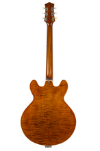 Load image into Gallery viewer, New Collings I-30 LC Jet Black Top & Natural Flame Maple Body w/Ron Ellis Humbuckers #I30LC25844 (PDX)