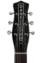 Load image into Gallery viewer, New Danelectro Blackout '59 Black Metalflake #102489 (PDX)