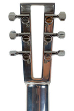 Load image into Gallery viewer, New EGC Series Five Asymmetrical Acrylic and Aluminum Guitar w/Etched Competition Stripe #3466 (PDX)