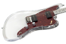 Load image into Gallery viewer, New EGC Series Five Asymmetrical Acrylic and Aluminum Guitar w/Etched Competition Stripe #3466 (PDX)