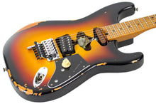 Load image into Gallery viewer, New EVH Limited Edition Relic Series Frankenstein "Frankie" Vintage Sunburst #EVH2114799 (PDX)