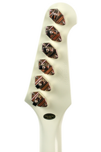 Load image into Gallery viewer, New Epiphone Inspired by Gibson 1963 Firebird V Polaris White w/Maestro Vibrola #25011524227 (PDX)