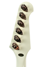 Load image into Gallery viewer, New Epiphone Inspired by Gibson 1963 Firebird V Polaris White w/Maestro Vibrola #25011523671 (PDX)