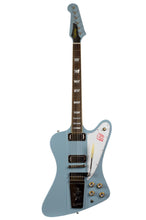 Load image into Gallery viewer, New Epiphone Inspired by Gibson 1963 Firebird V Frost Blue w/Maestro Vibrola #IGC24091530189 (PDX)