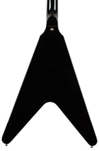 Load image into Gallery viewer, New Epiphone Inspired by Gibson Jimi Hendrix Lovedrops Flying V Ebony w/Hendrix Psychedelic Graphics #24101523371 (PDX)