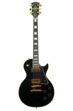 Load image into Gallery viewer, New Epiphone Inspired by Gibson Custom Les Paul Custom Ebony #25011526037 (PDX)