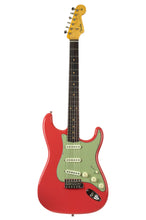 Load image into Gallery viewer, New Fender Custom Shop Vintage '59 Custom Stratocaster Time Capsule Package Faded/Aged Fiesta Red Flash Coat Lacquer #R142091 (PDX)