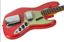 Load image into Gallery viewer, New Fender Custom Shop '63 Jazz Bass Journeyman Aged Fiesta Red w/Matching Headstock #CZ577549 (PDX)