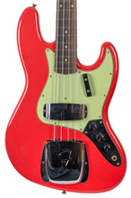 Load image into Gallery viewer, New Fender Custom Shop '63 Jazz Bass Journeyman Aged Fiesta Red w/Matching Headstock #CZ577549 (PDX)