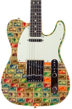 Load image into Gallery viewer, New Fender Custom Shop Andy Mooney World Stamps Collection Kingdom of Laos Telecaster #US210072325 (PDX)