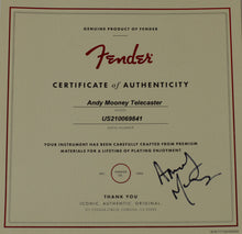 Load image into Gallery viewer, New Fender Custom Shop Andy Mooney World Stamps Collection Solomon Islands Telecaster #US210069841 (PDX)