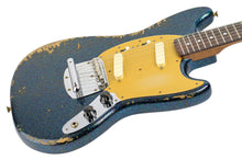 Load image into Gallery viewer, New Fender Custom Shop '60s Mustang Heavy Relic Holoflake w/Matching Painted Headstock #R147002 (PDX)
