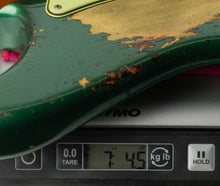Load image into Gallery viewer, New Fender Custom Shop Levi Perry Masterbuilt 1960 Stratocaster Heavy Relic Aged Sherwood Metallic Over Sunburst #R147530 (PDX)