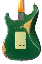 Load image into Gallery viewer, New Fender Custom Shop Levi Perry Masterbuilt 1960 Stratocaster Heavy Relic Aged Sherwood Metallic Over Sunburst #R147530 (PDX)