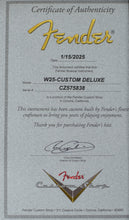 Load image into Gallery viewer, New Fender Custom Shop NAMM Limited Edition Custom Deluxe Telecaster NOS Black Sparkle #CZ575838 (PDX)