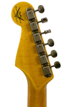 Load image into Gallery viewer, New Fender Custom Shop 1955 Stratocaster Journeyman Blue Sparkle w/Flash Coat Lacquer Finish #CZ584025 (PDX)