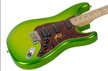 Load image into Gallery viewer, 2024 Fender Custom Shop Paul Waller Masterbuilt 1960s Stratocaster NOS Electric Lettuce Gecko Sparkle Burst (PDX)