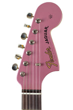 Load image into Gallery viewer, New Fender Custom Shop '63 Jaguar Deluxe Closet Classic Aged Burgundy Mist Metallic #CZ577929 (PDX)