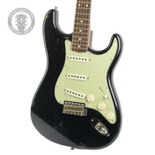 Load image into Gallery viewer, New Fender Custom Shop Dennis Galuszka Masterbuilt Roasted '59 Stratocaster Journeyman Relic Aged Black #R139464 (PDX)