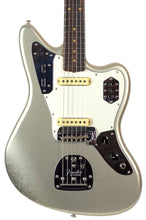 Load image into Gallery viewer, New Fender Custom Shop '63 Jaguar Deluxe Closet Classic Aged Inca Silver w/Matching Painted Headstock #CZ574133 (PDX)