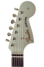 Load image into Gallery viewer, New Fender Custom Shop '63 Jaguar Deluxe Closet Classic Aged Inca Silver w/Matching Painted Headstock #CZ574133 (PDX)