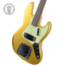 Load image into Gallery viewer, New Fender Custom Shop Time Machine Collection '63 Jazz Bass Journeyman Aged Aztec Gold #CZ577271 (PDX)