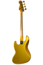 Load image into Gallery viewer, New Fender Custom Shop Time Machine Collection '63 Jazz Bass Journeyman Aged Aztec Gold #CZ577271 (PDX)