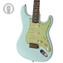 Load image into Gallery viewer, New Fender Custom Shop Dennis Galuszka Masterbuilt Roasted '59 Stratocaster Journeyman Aged Sonic Blue w/Brazilian Board #R139040 (PDX)