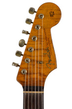 Load image into Gallery viewer, New Fender Custom Shop Dennis Galuszka Masterbuilt Roasted '59 Stratocaster Journeyman Aged Sonic Blue w/Brazilian Board #R139040 (PDX)