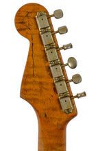 Load image into Gallery viewer, New Fender Custom Shop Dennis Galuszka Masterbuilt Roasted '59 Stratocaster Journeyman Aged Sonic Blue w/Brazilian Board #R139040 (PDX)