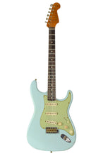 Load image into Gallery viewer, New Fender Custom Shop Dennis Galuszka Masterbuilt Roasted '59 Stratocaster Journeyman Aged Sonic Blue w/Brazilian Board #R139040 (PDX)