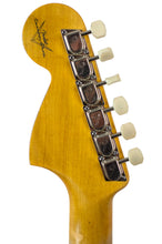 Load image into Gallery viewer, 2024 Fender Custom Shop '60s Mustang Heavy Relic Capri Orange w/Faded Torino Red Competition Stripes #R134294 (PDX)