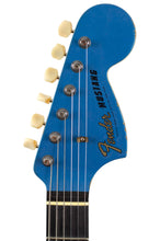 Load image into Gallery viewer, New Fender Custom Shop '60s Competition Mustang Heavy Relic Aged Lake Placid Blue w/Daphne Blue Racing Stripes #R130335 (PDX)