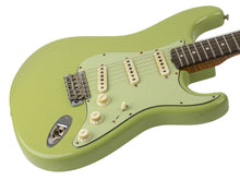 Load image into Gallery viewer, New Fender Custom Shop Dennis Galuszka Masterbuilt Roasted '59 Stratocaster Journeyman Appliance Green w/Brazilian Board #R147144 (PDX)