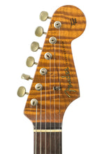 Load image into Gallery viewer, New Fender Custom Shop Dennis Galuszka Masterbuilt Roasted '59 Stratocaster Journeyman Appliance Green w/Brazilian Board #R147144 (PDX)