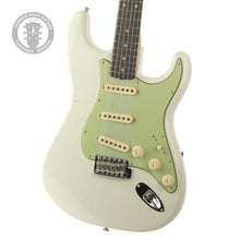 Load image into Gallery viewer, New Fender Custom Shop TRG Exclusive 1959 Stratocaster Journeyman Aged Olympic White w/Closet Classic Hardware #R146158 (PDX)