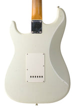 Load image into Gallery viewer, New Fender Custom Shop TRG Exclusive 1959 Stratocaster Journeyman Aged Olympic White w/Closet Classic Hardware #R146158 (PDX)