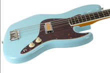 Load image into Gallery viewer, New Old Stock 2023 Fender Gold Foil Jazz Bass Sonic Blue #MX22280349 (PDX)