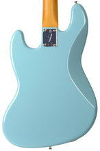 Load image into Gallery viewer, New Old Stock 2023 Fender Gold Foil Jazz Bass Sonic Blue #MX22280349 (PDX)