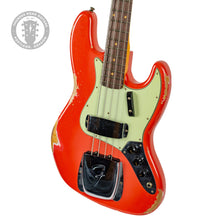 Load image into Gallery viewer, New Fender Custom Shop LTD '64 Jazz Bass Relic Aged Tahitian Coral #CZ579206 (PDX)