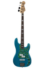 Load image into Gallery viewer, New Fender Custom Shop Jason Smith Masterbuilt P-J Bass Taos Sparkle w/Hand Painted Pickguard #R140046 (PDX)