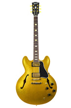 Load image into Gallery viewer, New Gibson Custom Shop '64 Reissue ES-335TD VOS Gold Sparkle Full Body Finish w/Reissue Lifton Case #140889 (PDX)