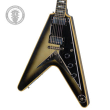 Load image into Gallery viewer, New Gibson Custom Shop TRG Stinger Series Made 2 Measure Flying V Custom VOS Antique Silverburst #CS402400 (PDX)