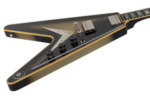 Load image into Gallery viewer, New Gibson Custom Shop TRG Stinger Series Made 2 Measure Flying V Custom VOS Antique Silverburst #CS402400 (PDX)