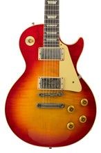 Load image into Gallery viewer, New Gibson Custom Shop M2M TRG Stinger Series 1959 RI Les Paul Std Murphy Lab Ultra Light Aged Cherry Sunburst w/"Easter Egg" Pickups #953135 (PDX)